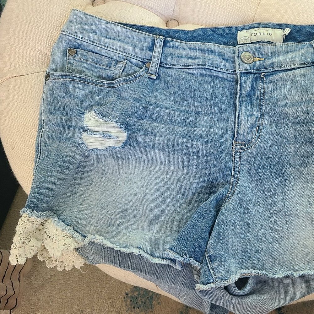 Torrid Jean shorts